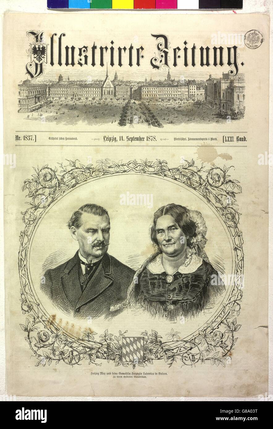 Massimiliano, Herzog in Bayern Foto Stock