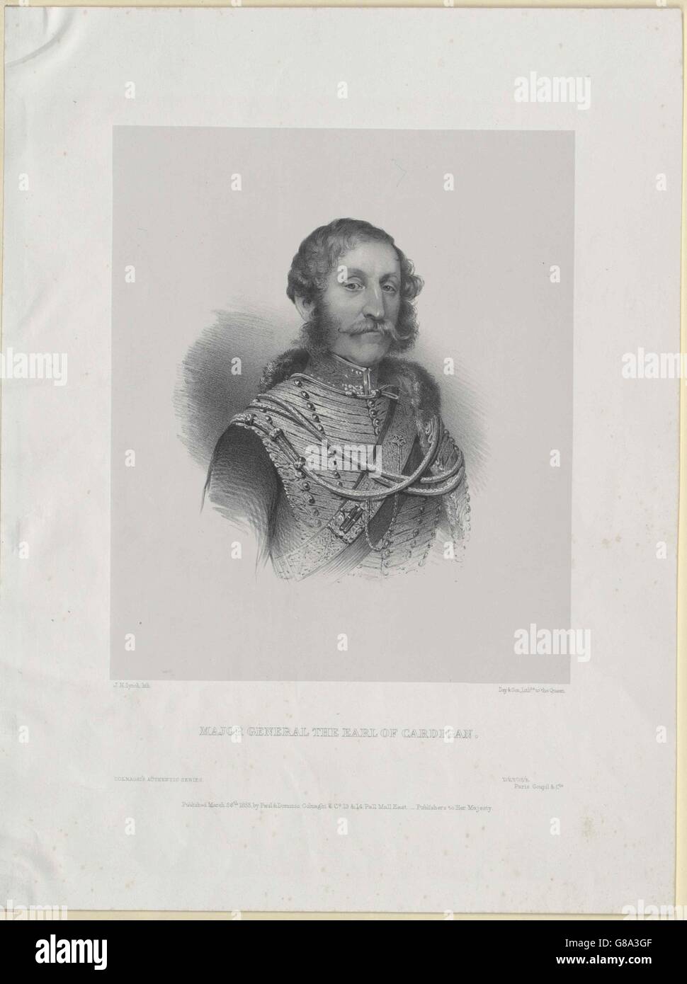 Brudenell, James Thomas Foto Stock