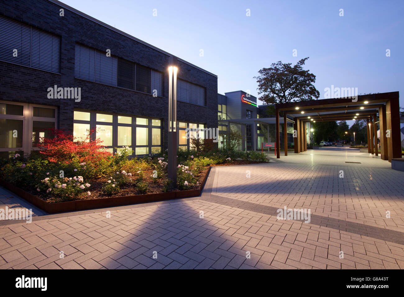 Kamen-Kaiserau sports academy, centro sportivo, Kamen Unna, la zona della Ruhr, Renania settentrionale-Vestfalia Foto Stock