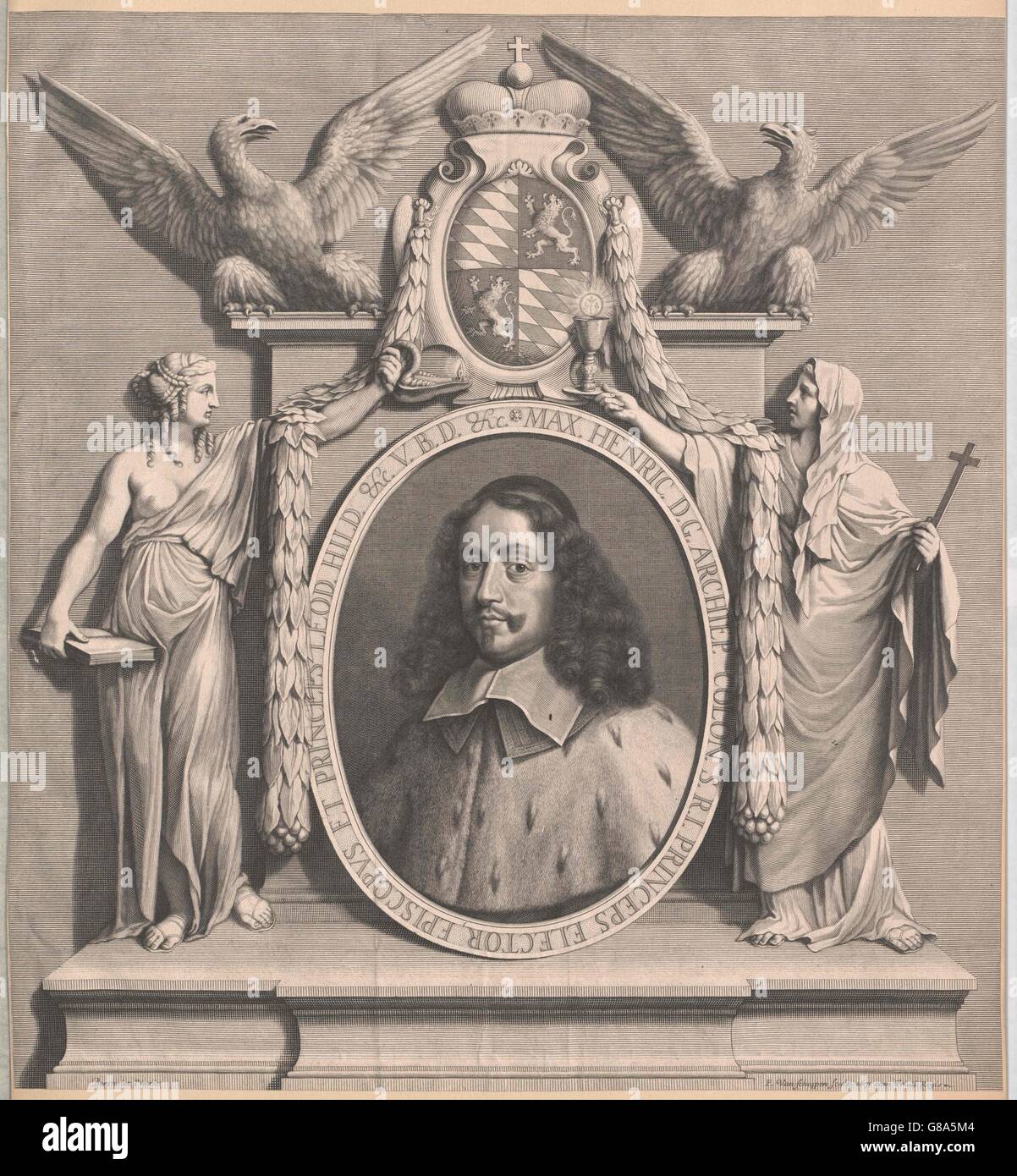 Massimiliano Heinrich, Herzog von Bayern, Kurfürst von Köln Foto Stock