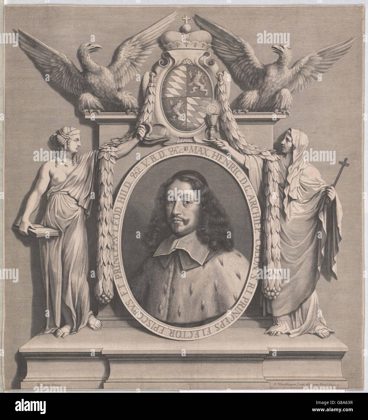 Massimiliano Heinrich, Herzog von Bayern, Kurfürst von Köln Foto Stock