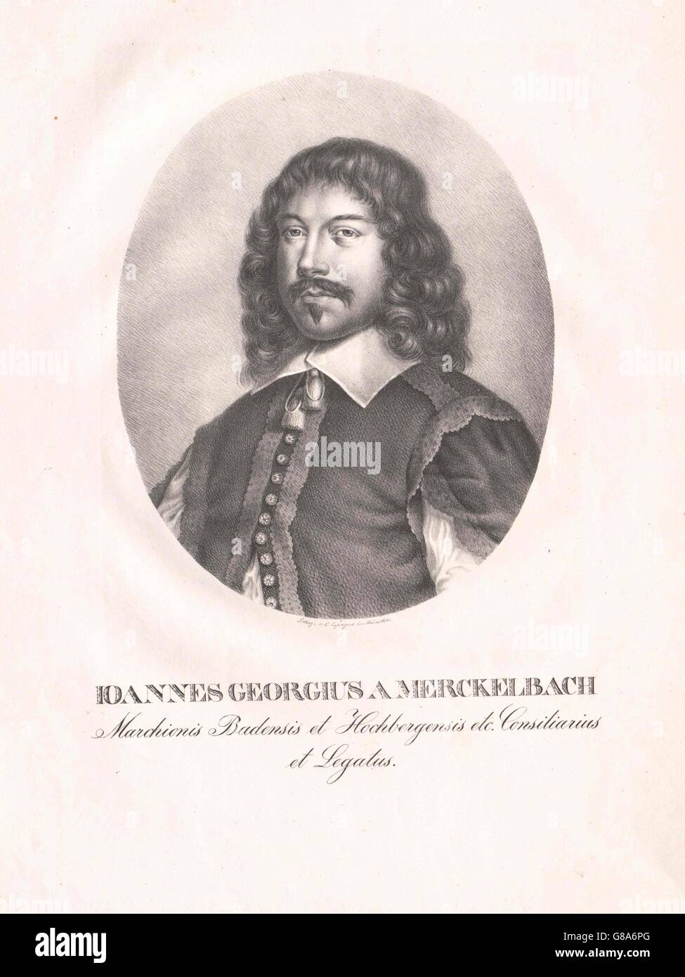 Merckelbach, Johann Georg von Foto Stock