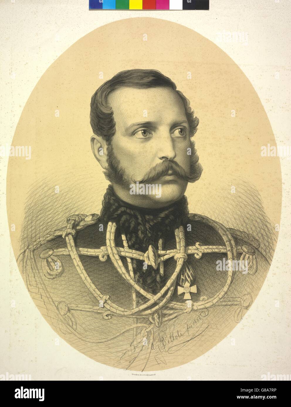 Alexander II., Kaiser von Rußland Foto Stock