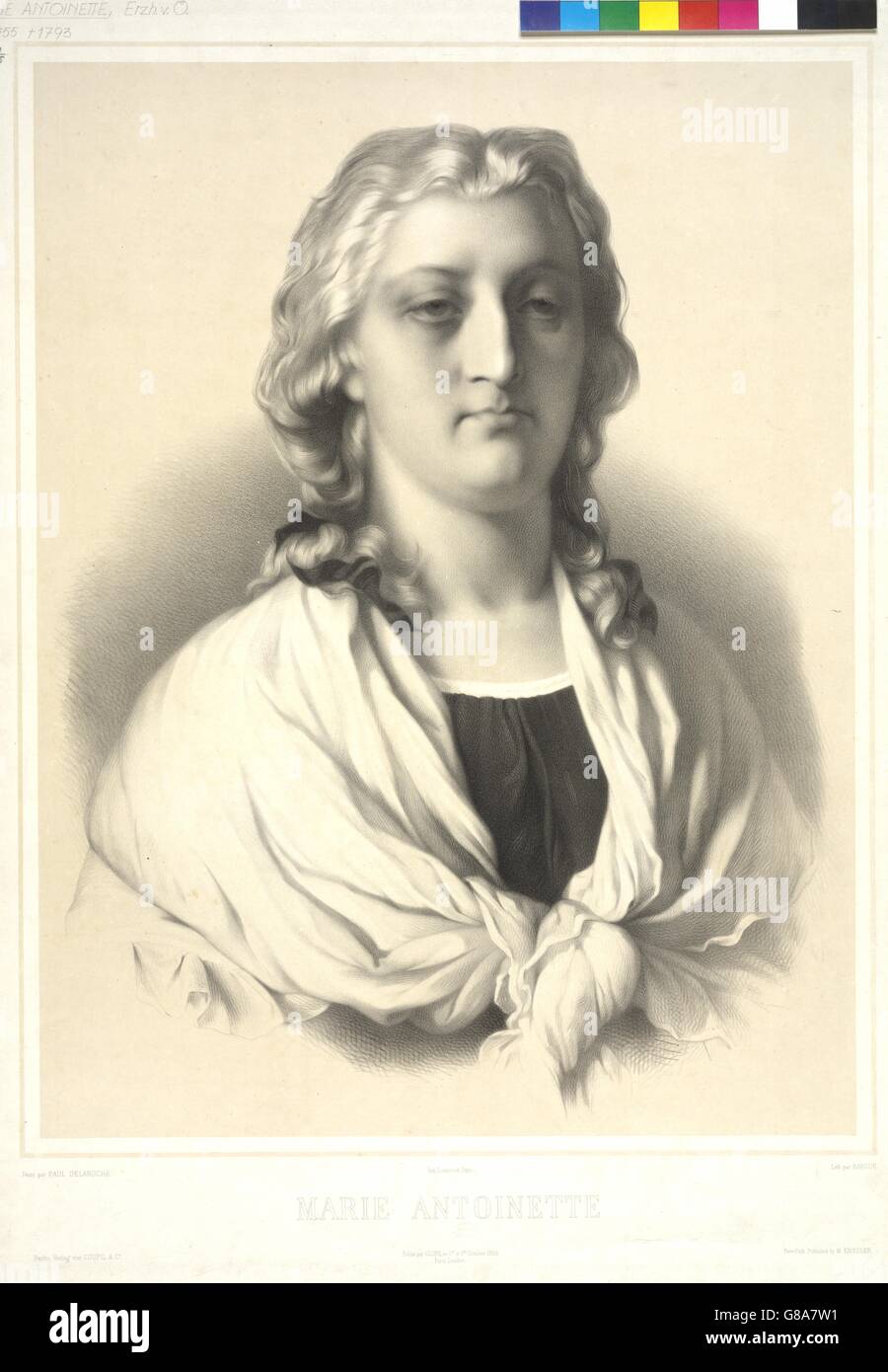 Maria Antonietta, Erzherzogin von Österreich Foto Stock