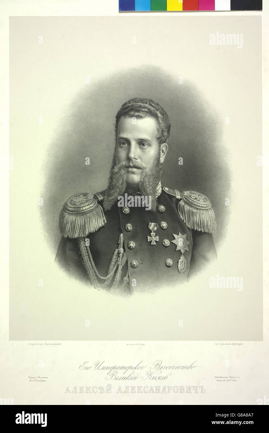 Alexander III., Kaiser von Rußland Foto Stock