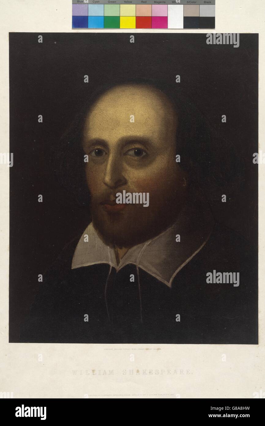 William Shakespeare Foto Stock