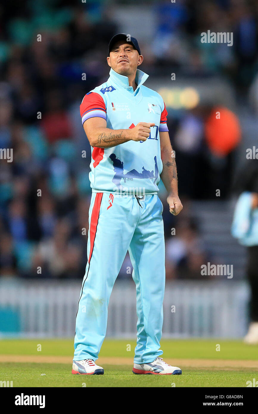 Cricket - Help for Heroes XI v resto del mondo XI - Kia Oval. Herschelle Gibbs, Aiuto per Eroi XI Foto Stock