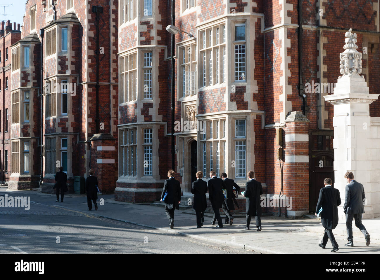 Su un biketrip da Oxford a Londra dal fiume Theems Foto Stock