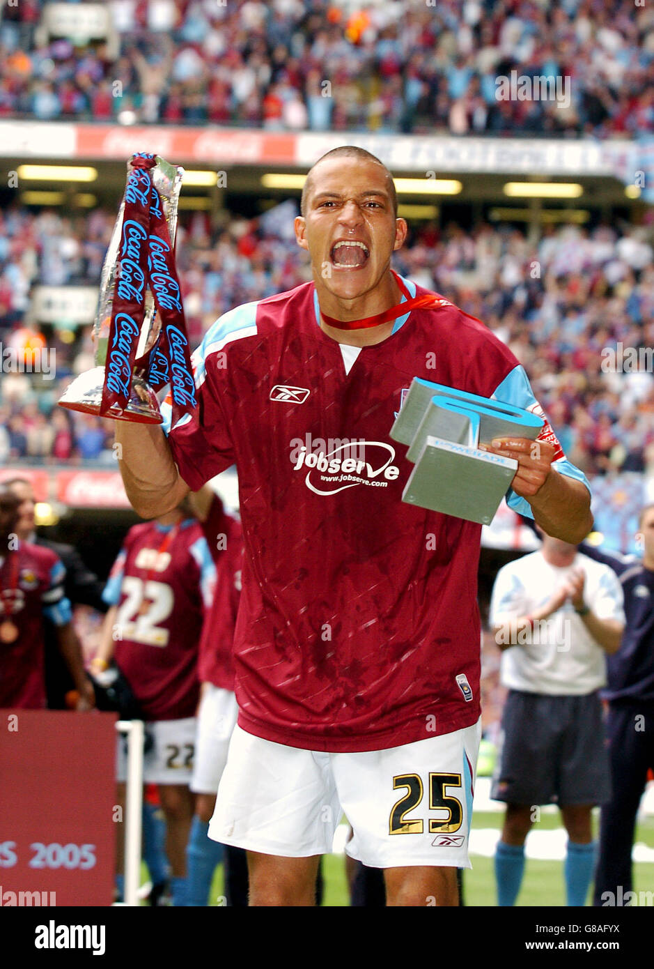 Calcio - Coca Cola Football League Championship - Play Off finale - Preston North End v West Ham United - Millennium Stadium Foto Stock