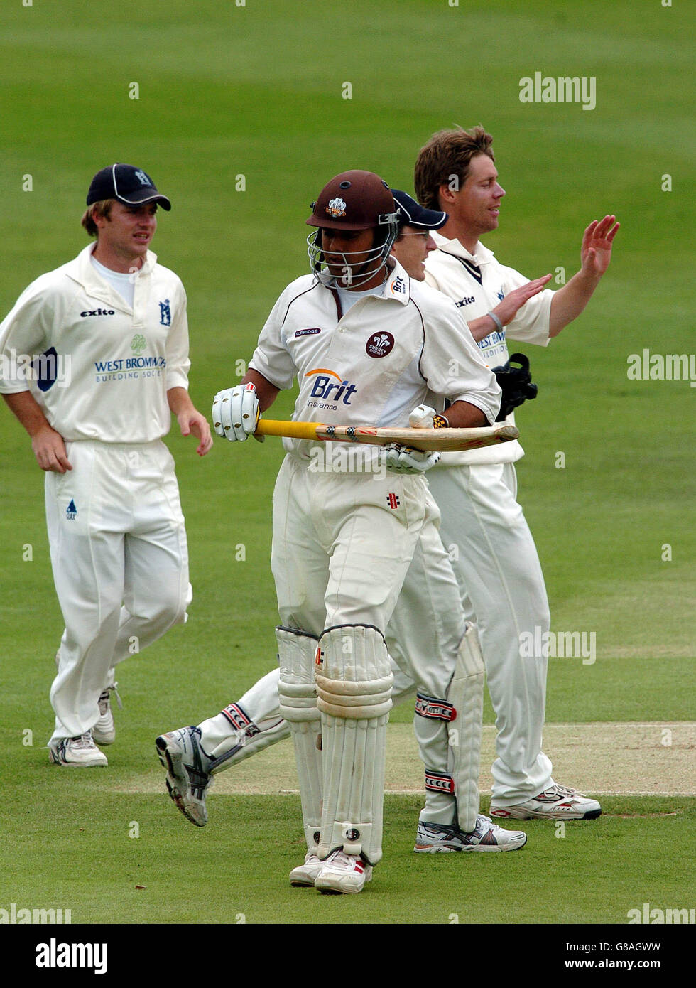 Cricket - Frizzell County Championship - Division One - Surrey v Warwickshire - Scuola di Whitgift Foto Stock