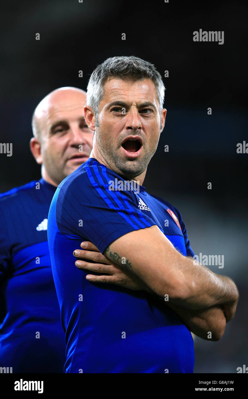 Il Rugby - Coppa del Mondo di Rugby 2015 - Pool D - Francia v Romania - Stadio Olimpico Foto Stock