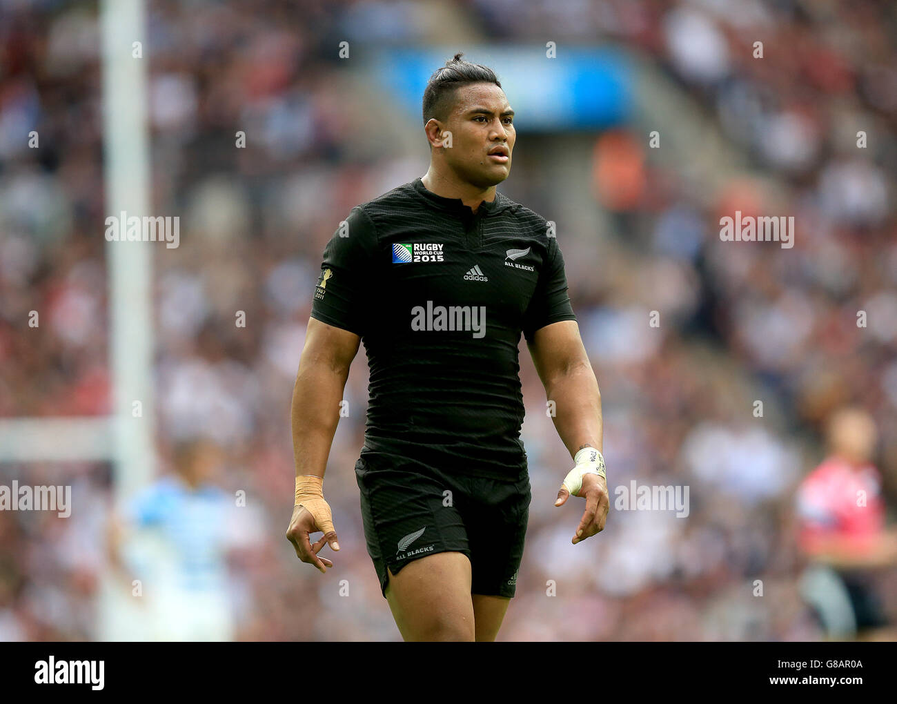 Il Rugby - Coppa del Mondo di Rugby 2015 - Piscina a - Nuova Zelanda v Argentina - Wembley Stadium Foto Stock