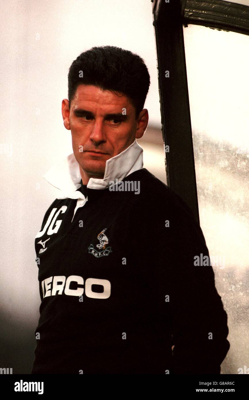 Calcio amichevole - Wycombe Wanderers / Aston Villa. John Gregory, Wycombe Wanderers Manager Foto Stock