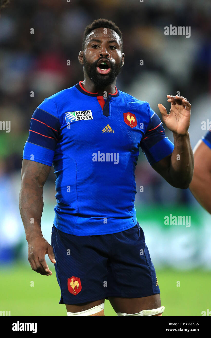 Il Rugby - Coppa del Mondo di Rugby 2015 - Pool D - Francia v Romania - Stadio Olimpico Foto Stock