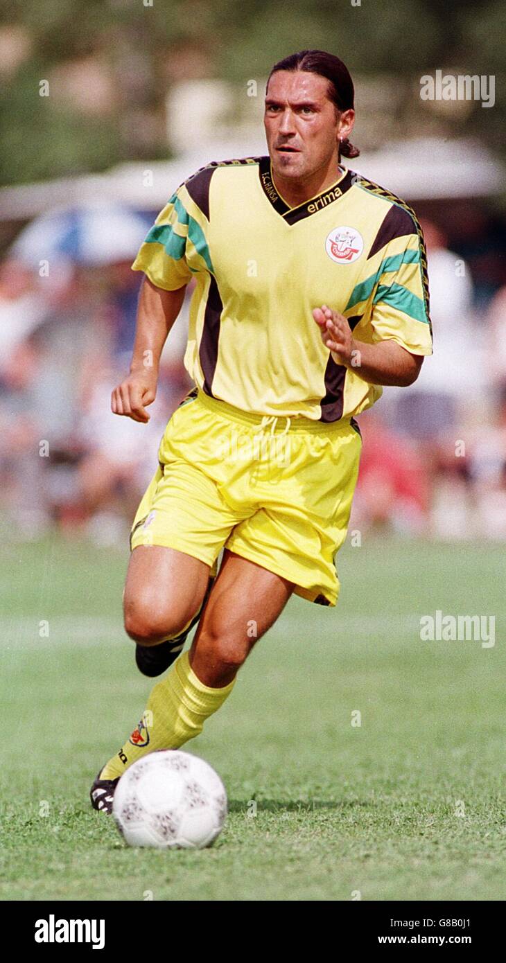 European Club Soccer - Hansa Rostock v EFI Crea. Thomas Gansauge, Hansa Rostock Foto Stock