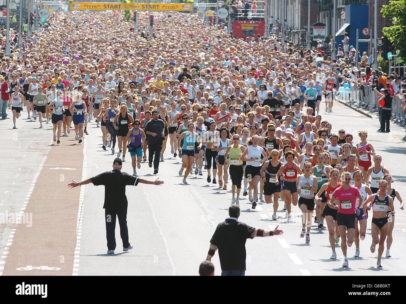 Xxiii Dublin donna Mini Maratona Foto Stock