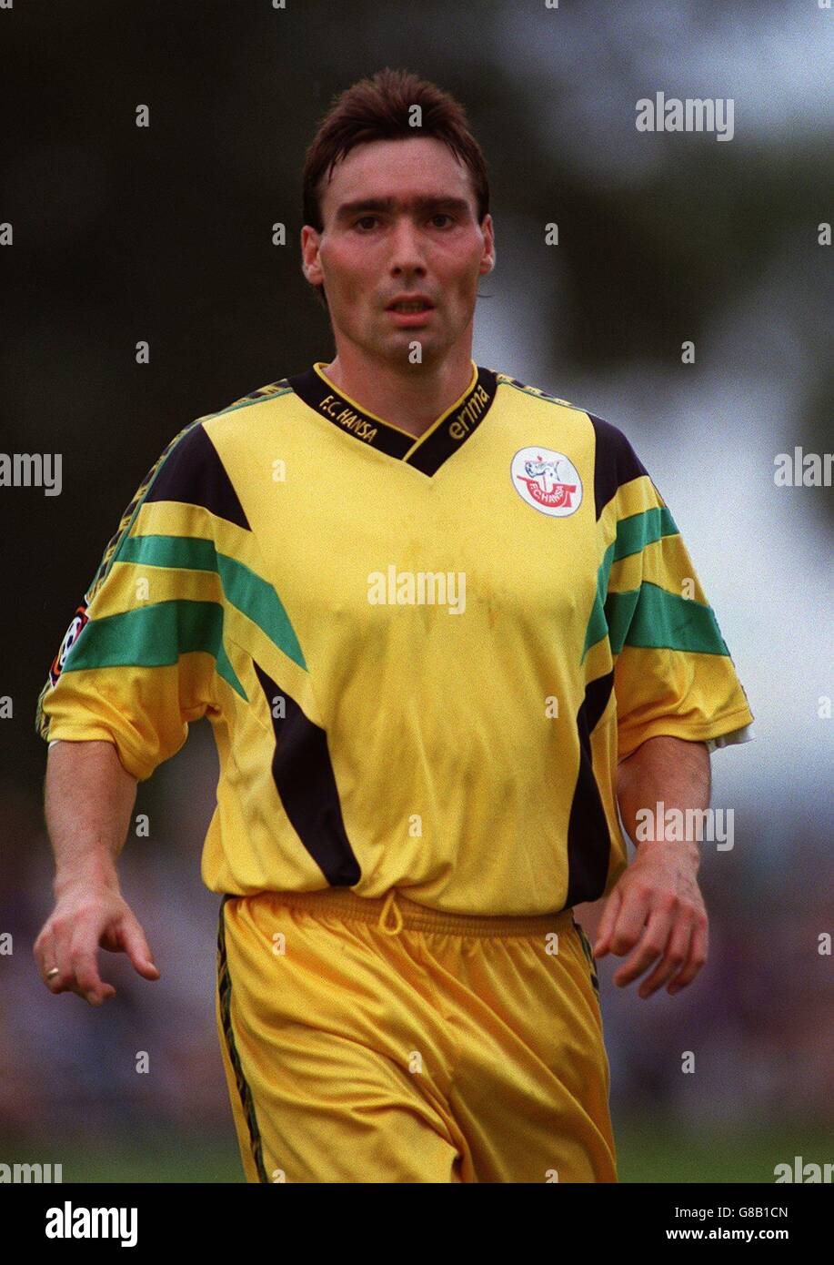 European Club Soccer - Hansa Rostock v OFI creare Foto Stock