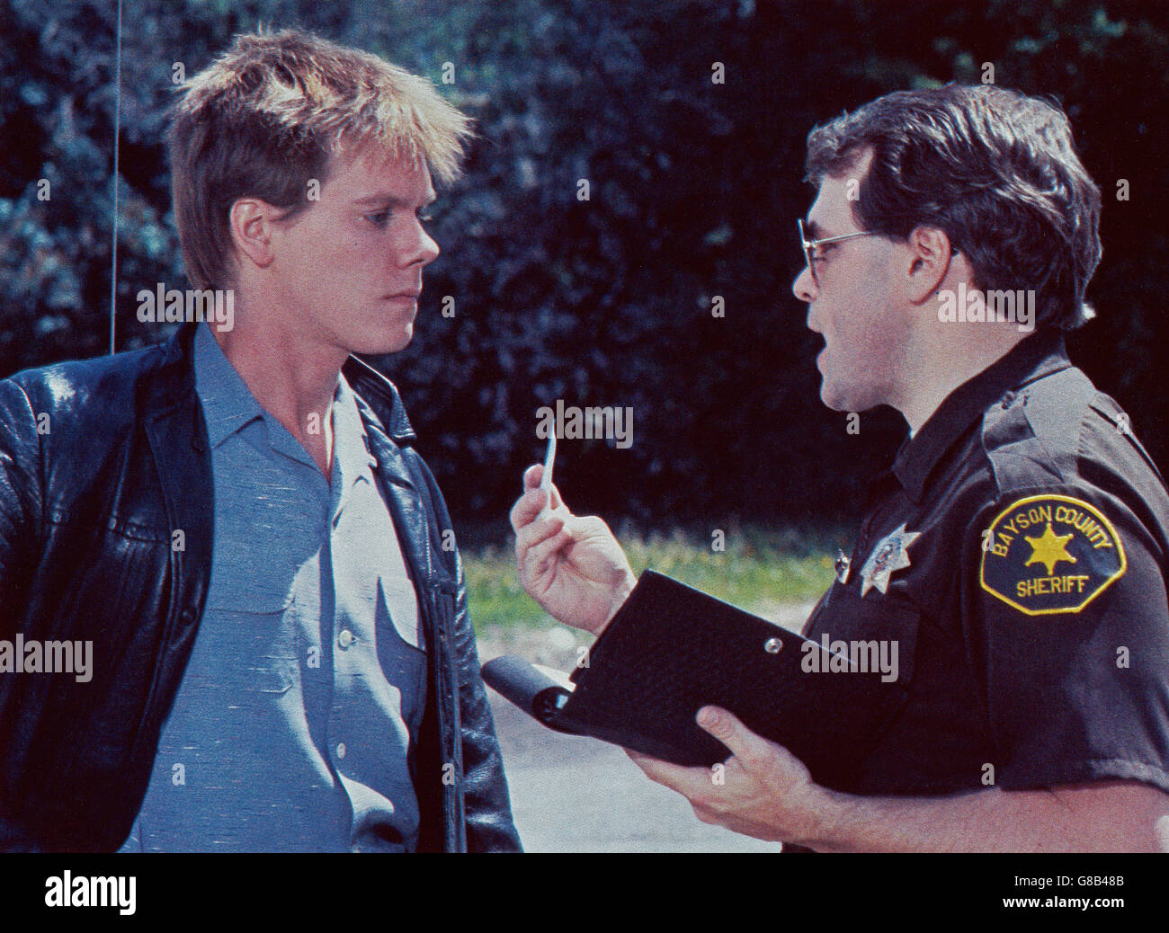 Footloose, USA 1984, Regie: Herbert Ross, Darsteller: Kevin Bacon, Michael Flynn Foto Stock