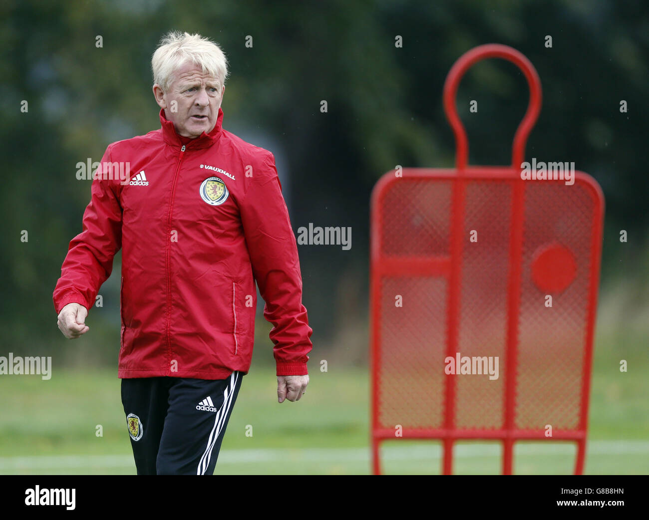 Soccer - UEFA Euro 2016 - Qualifiche - Scozia Formazione - Mar Hall Hotel Foto Stock