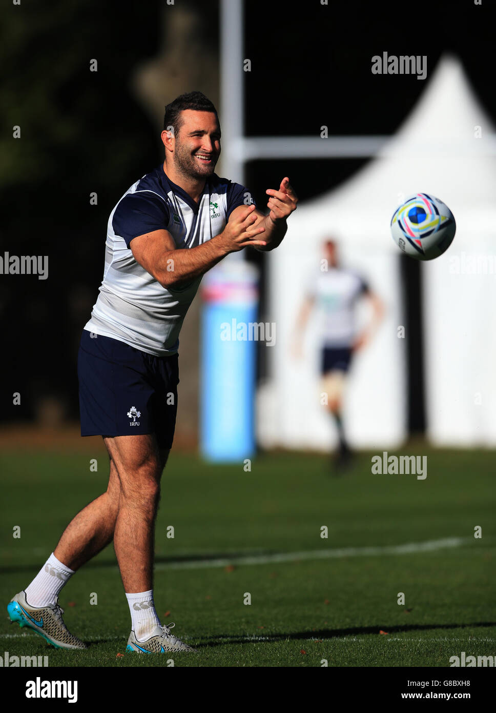 Rugby Union - Irlanda Team Training - Sophia Gardens Foto Stock