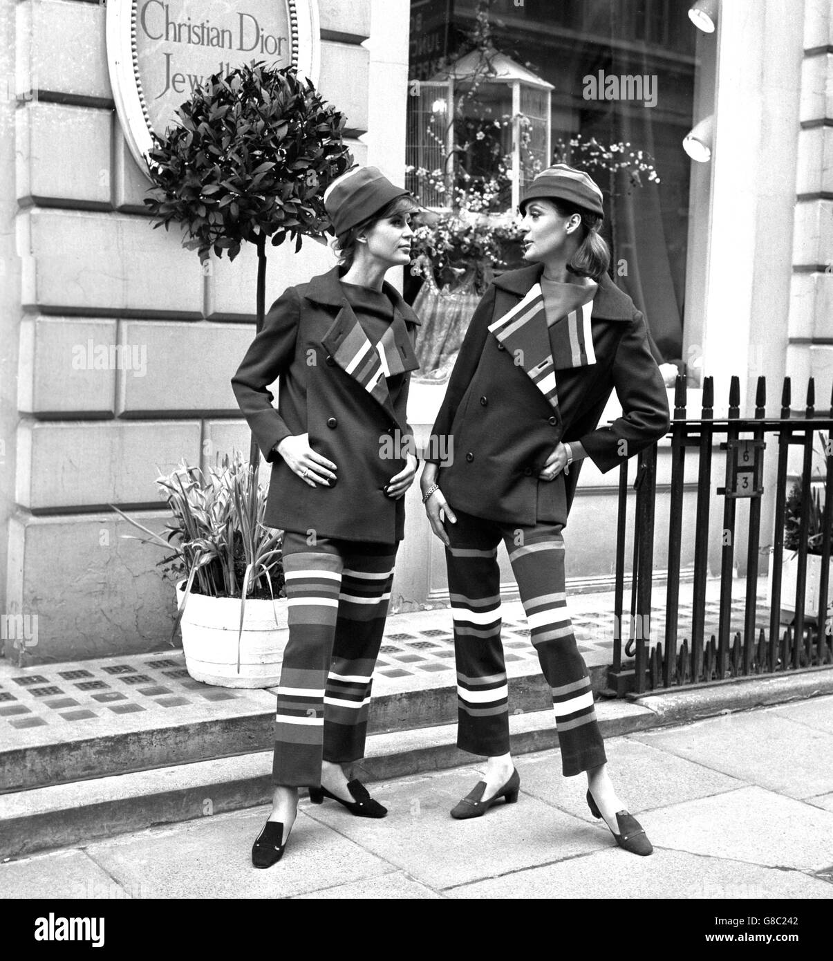Christian Dior Primavera 1966 - Londra Foto Stock