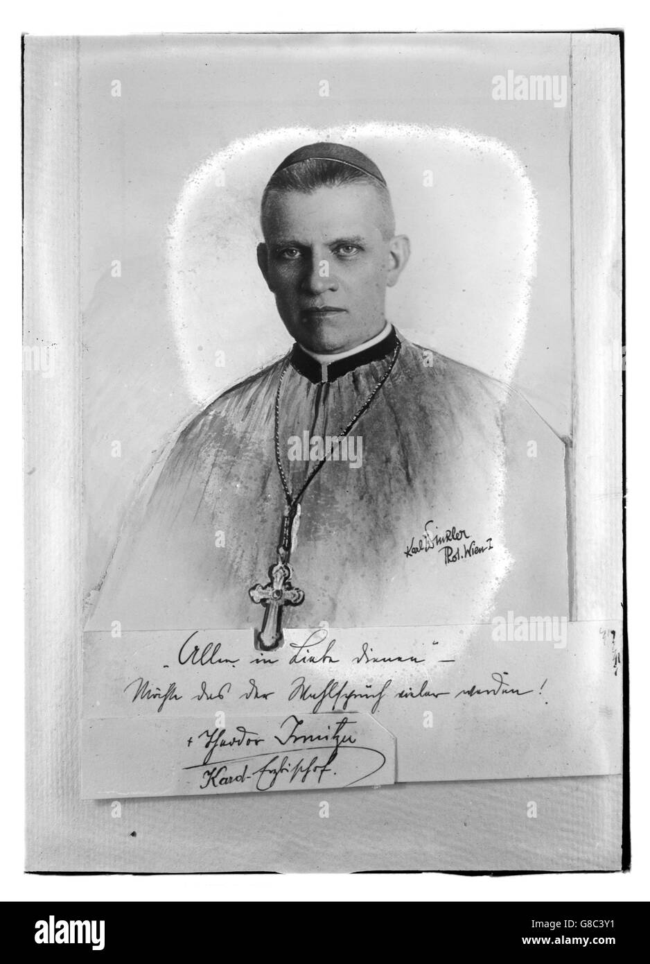 Innitzer, Theodor Kardinal Innitzer 1875-1955 Foto Stock