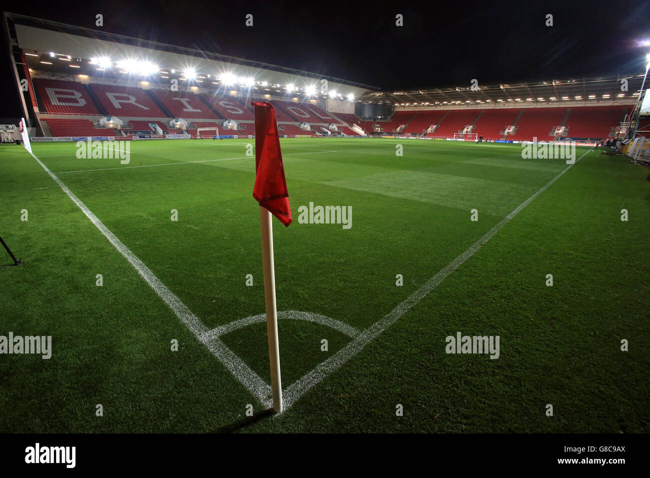 Calcio - Campionato Sky Bet - Bristol City v Nottingham Forest - Ashton Gate. Una vista generale di Ashton Gate, casa di Bristol City Foto Stock