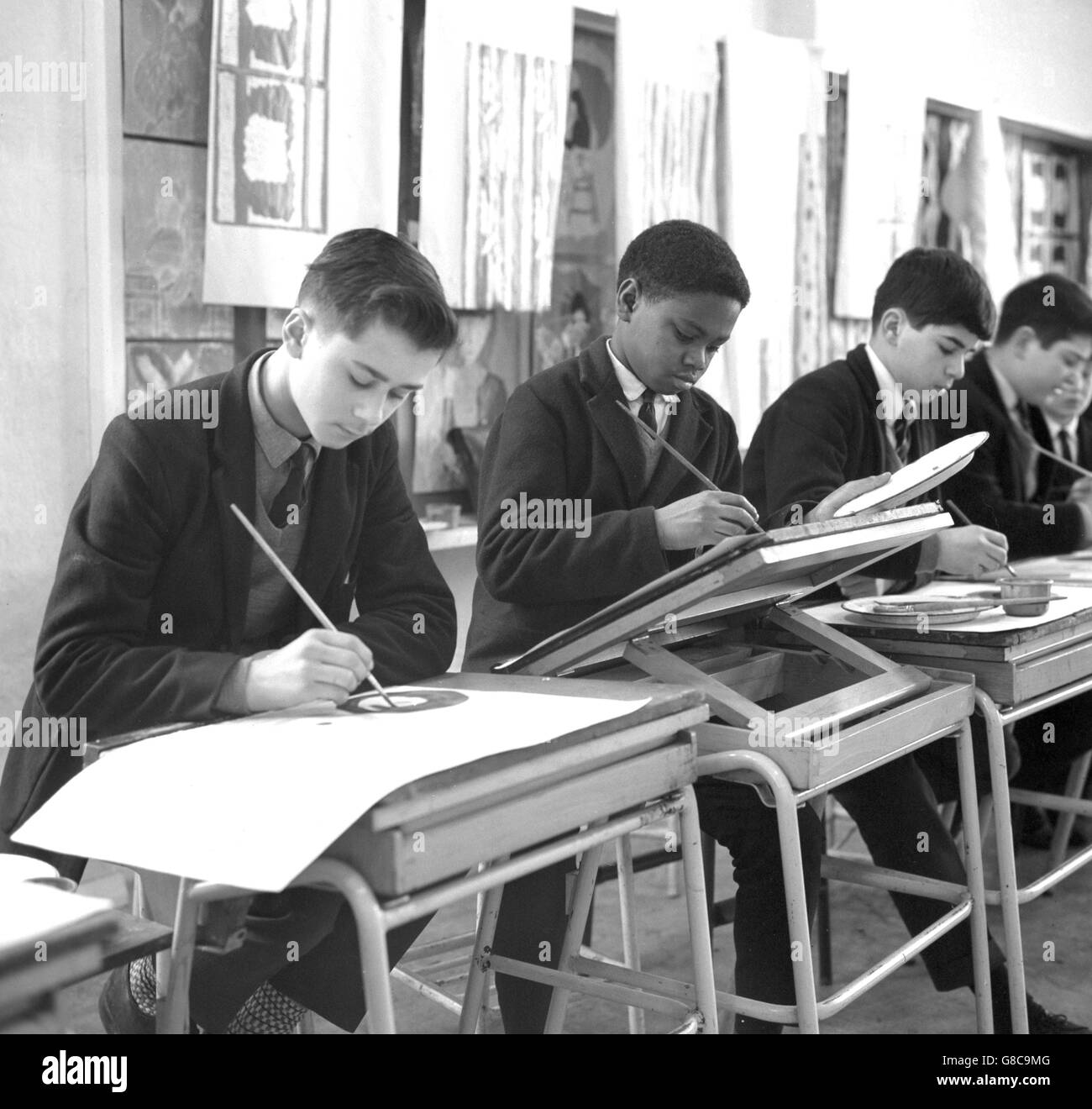 Istruzione - Archway completo scuola - Islington, Londra Foto Stock
