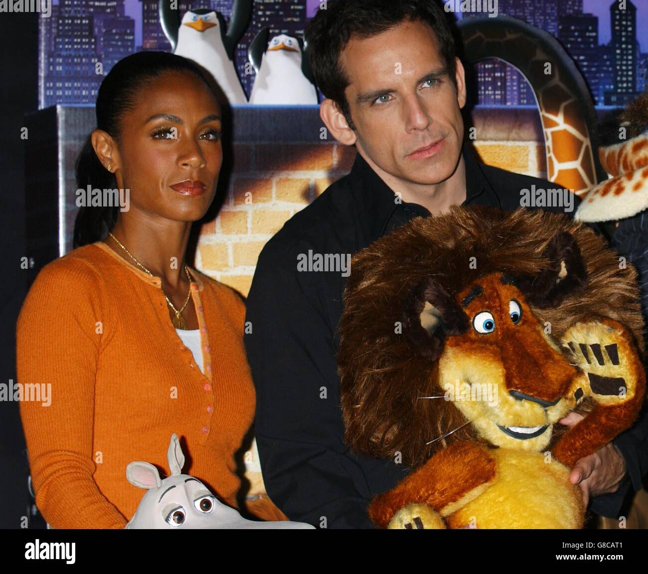 Madagascar Photocall - Mandarin Oriental Hotel Foto Stock