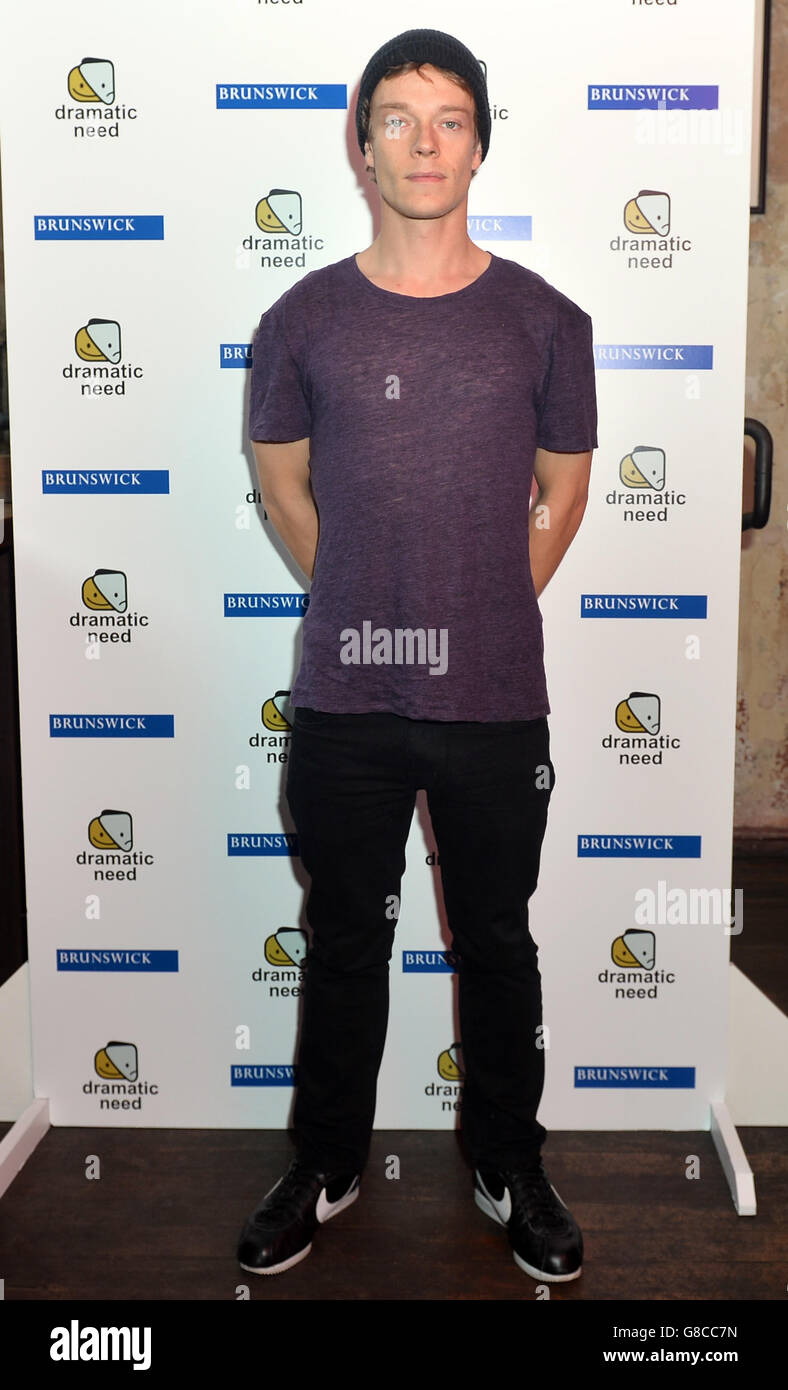 Alfie Allen partecipa alle prove monologues per bambini al Royal Court Theatre di Londra. Foto Stock