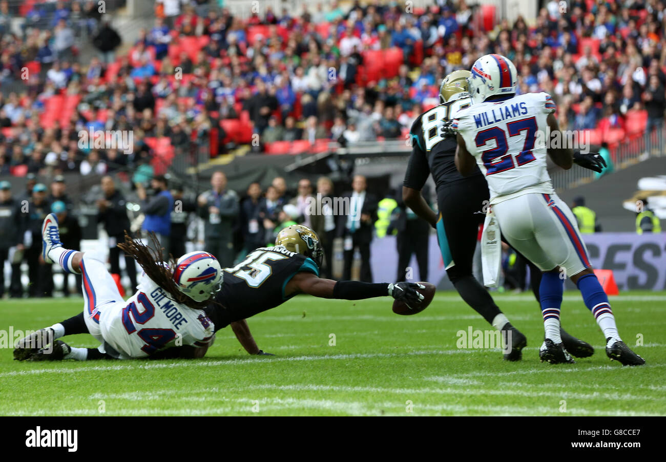 Gridiron - NFL International Series 2015 - Buffalo Bills v Jacksonville Jaguars - Wembley Stadium Foto Stock