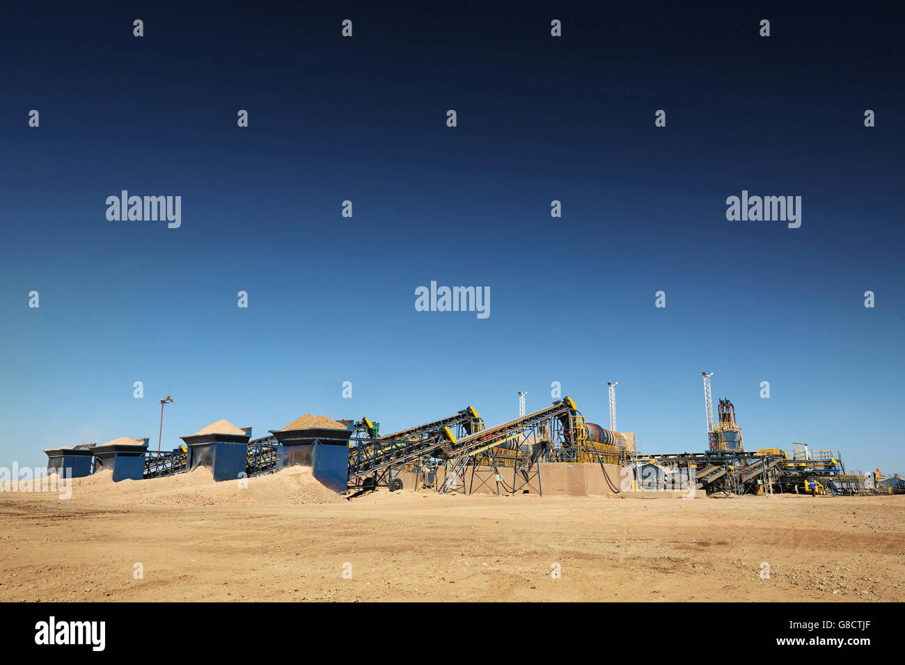 Miniera di Diamanti, Sud Africa. Foto Stock