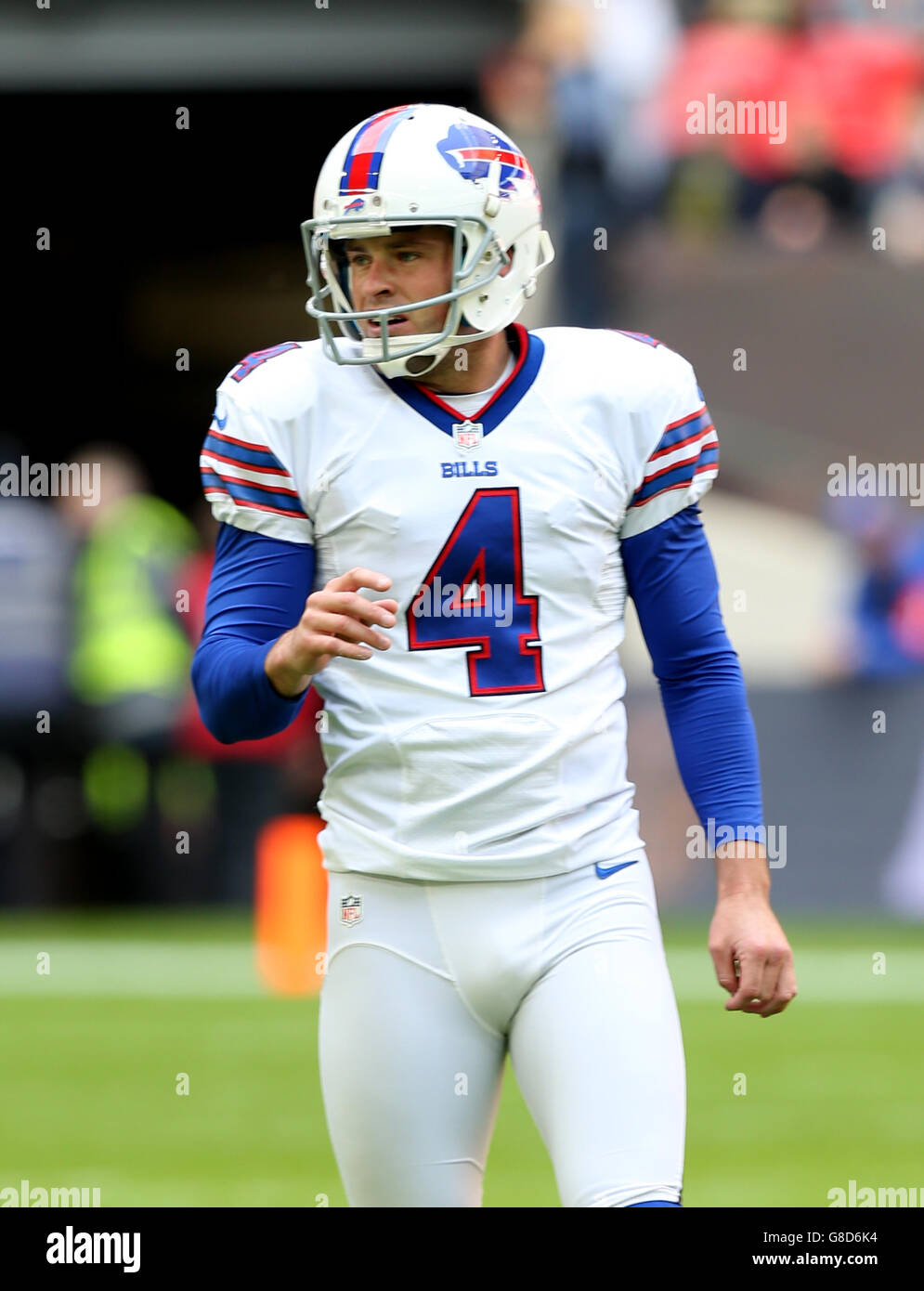 Gridiron - NFL International Series 2015 - Buffalo Bills contro Jacksonville Jaguars - Stadio di Wembley. Buffalo Bills' Jordan gay Foto Stock