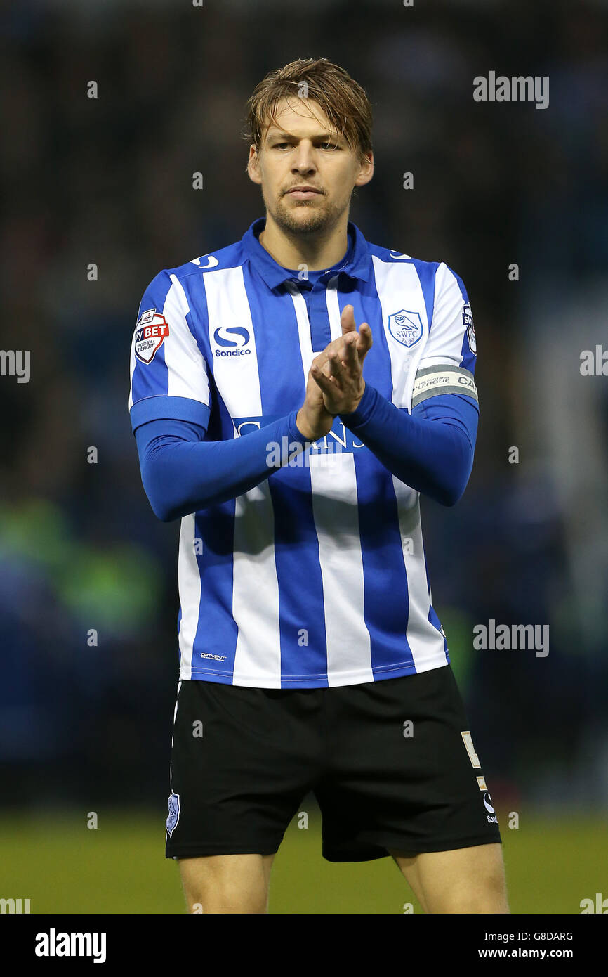 Calcio - Sky Bet Championship - Sheffield Wednesday v Nottingham Forest - Hillsborough. Glenn Loovens, Sheffield Mercoledì Foto Stock