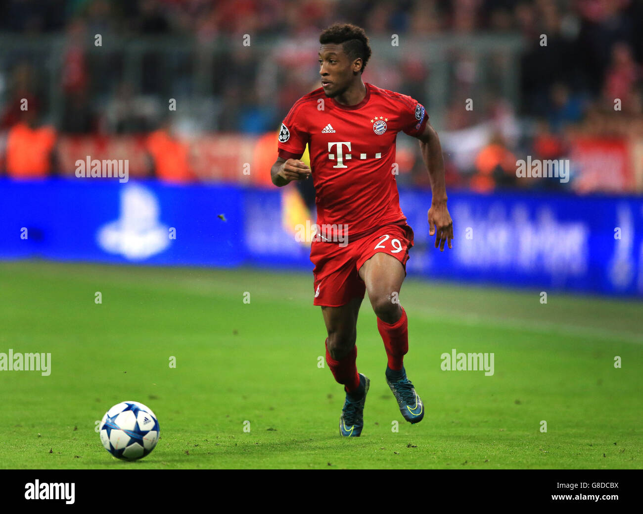 Calcio - UEFA Champions League - Gruppo F - Bayern Monaco v Arsenal - Allianz Arena. Kingsley Coman, Baviera Monaco Foto Stock