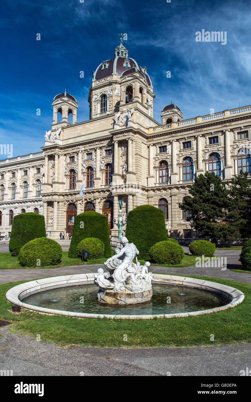 Kunsthistorisches Museum o il Museo di Storia dell'arte, Vienna, Austria Foto Stock