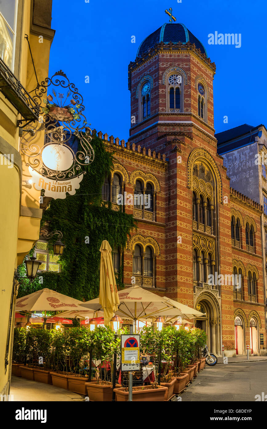 Chiesa greco-ortodossa di Vienna in Austria Foto Stock