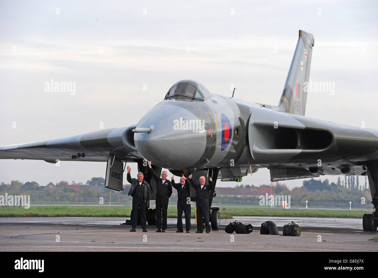 Vulcan del volo finale Foto Stock
