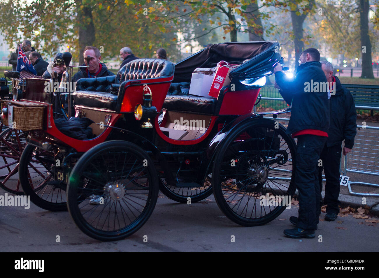 Bonhams Londra a Brighton Veteran Car Run Foto Stock