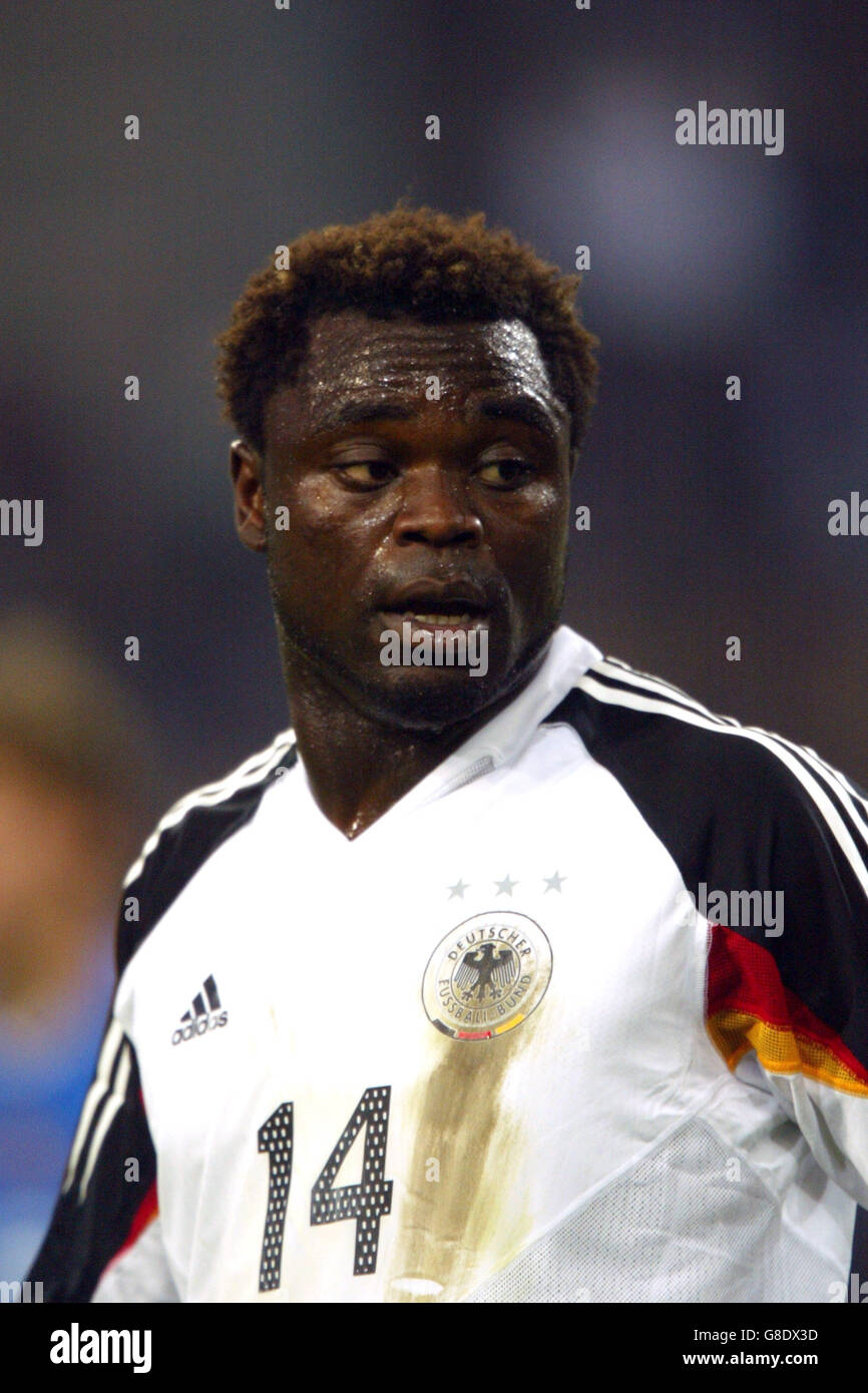 Calcio - International friendly - Germania / Russia - Borussia Park. Gerald Asamoah, Germania Foto Stock