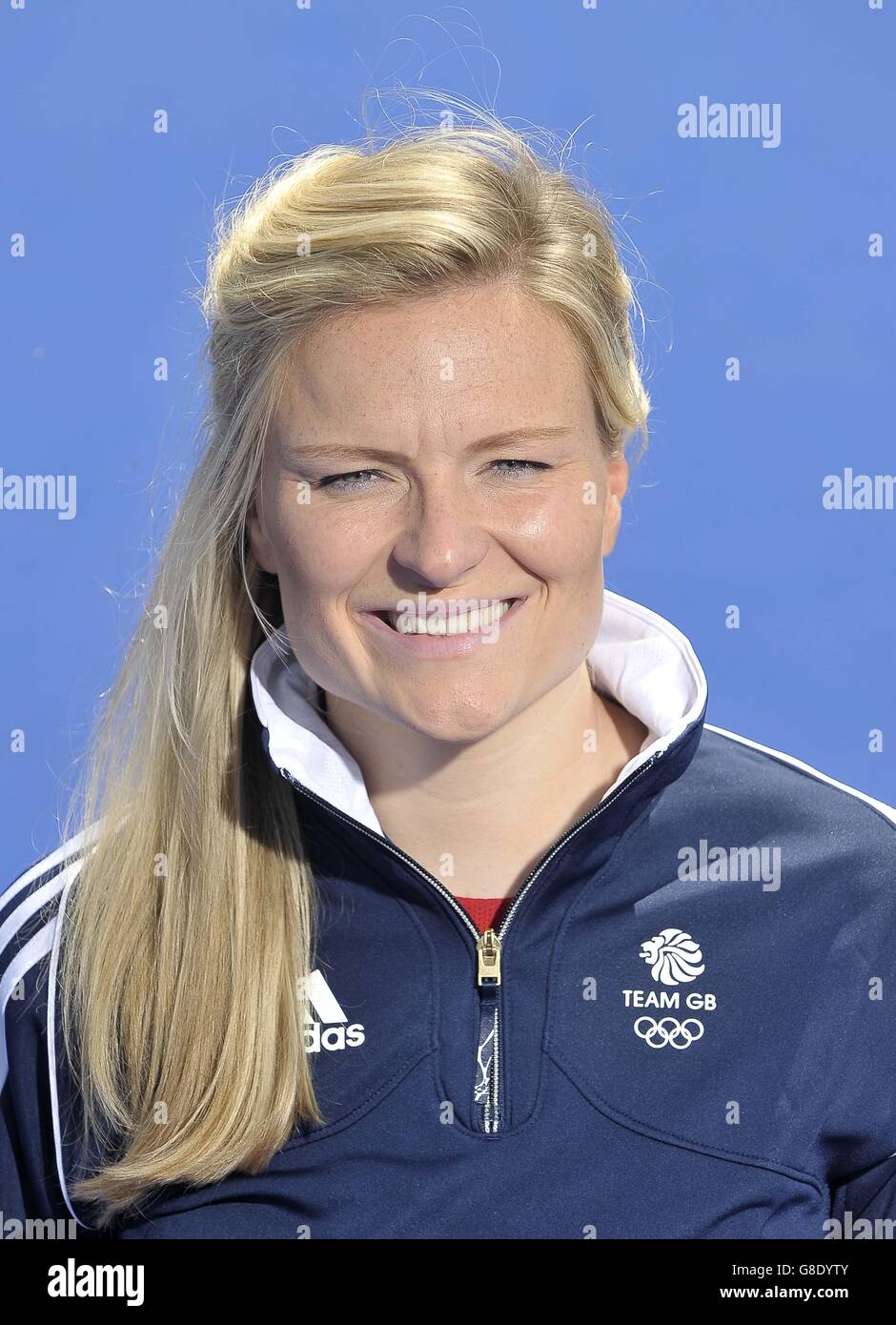 Abbazia di Bisham, Buckinghamshire, UK. Il 28 giugno, 2016. Hollie Webb, 25, Belper, womens hockey. TeamGB annuncia la squadra di hockey per la Rio2016 Olimpiadi. La National Hockey Center. Abbazia di Bisham. Buckinghamshire. Regno Unito. 28/06/2016. Credito: Sport In immagini/Alamy Live News Foto Stock
