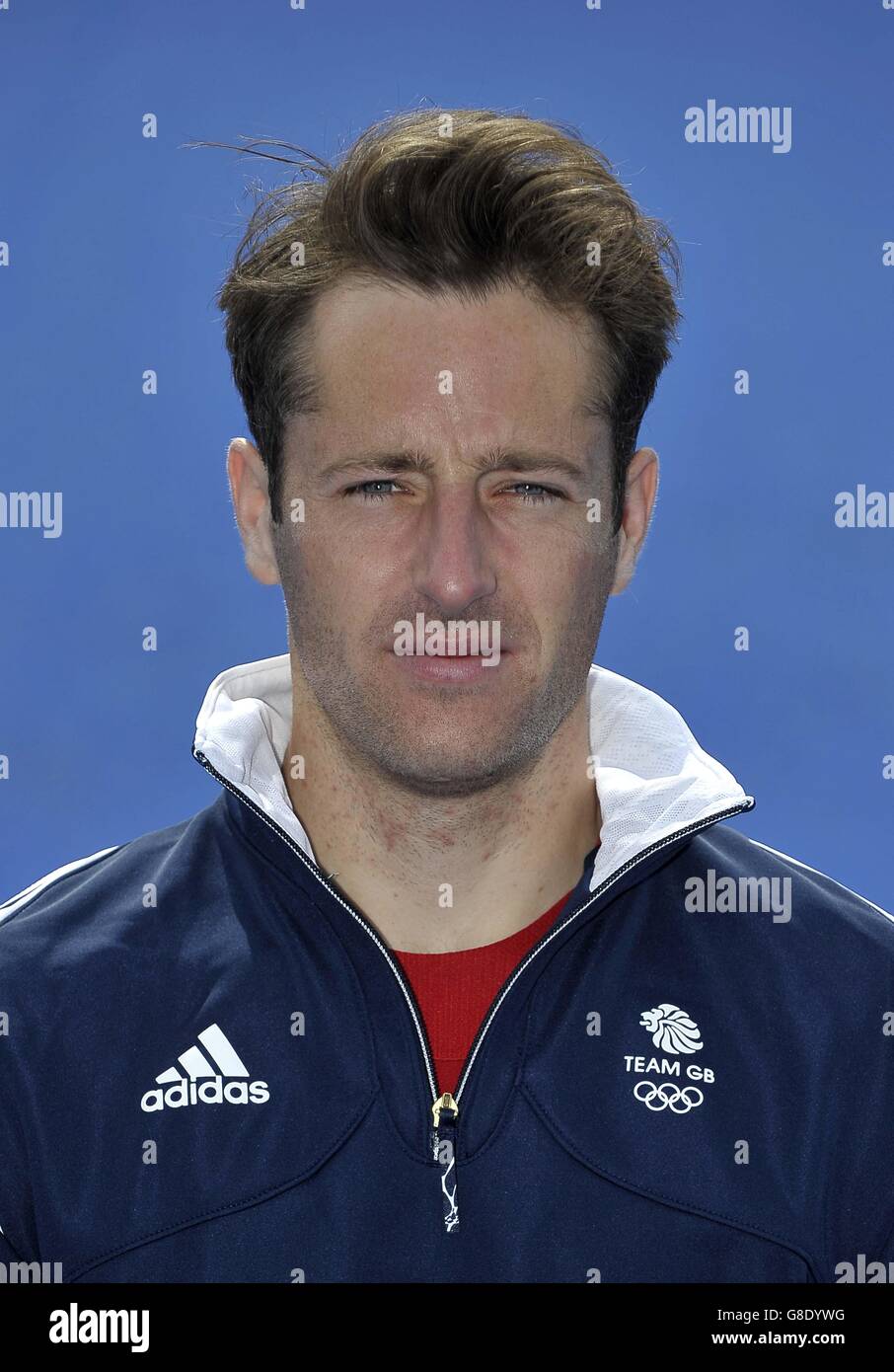 Abbazia di Bisham, Buckinghamshire, UK. Il 28 giugno, 2016. Iain Lewers, 32, Belfast, mens hockey. TeamGB annuncia la squadra di hockey per la Rio2016 Olimpiadi. La National Hockey Center. Abbazia di Bisham. Buckinghamshire. Regno Unito. 28/06/2016. Credito: Sport In immagini/Alamy Live News Foto Stock