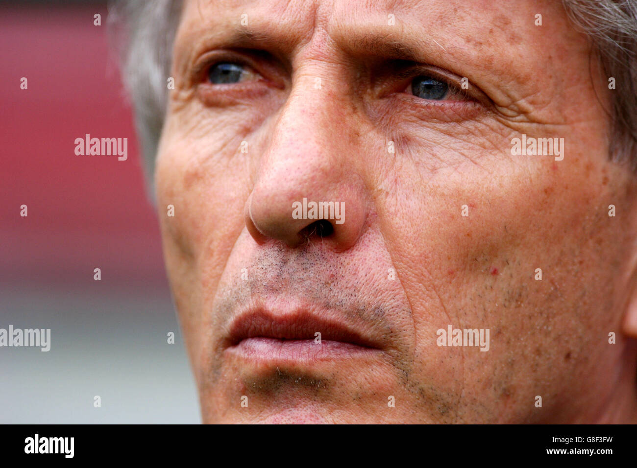 Calcio - Coppa delle confederazioni FIFA 2005 - Gruppo A - Argentina contro Tunisia - Stadio della Coppa del mondo. L'allenatore argentino Jose Pekerman Foto Stock