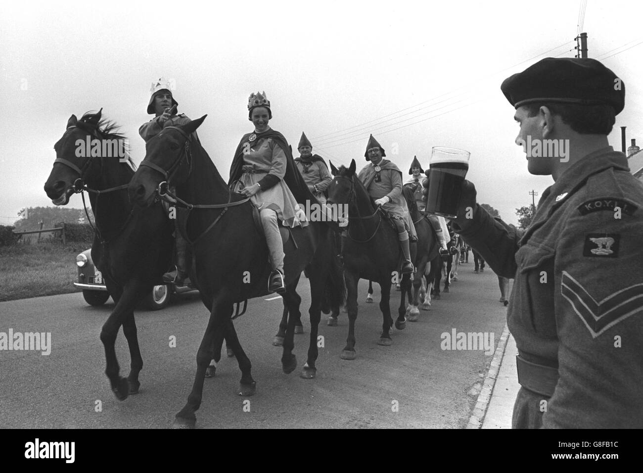 La battaglia di Stamford Bridge Rievocazione storica - 900th anniversario - York Foto Stock