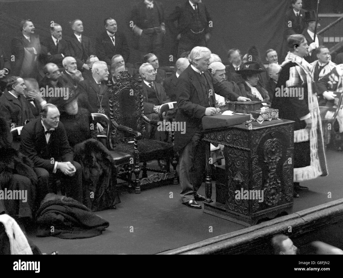 H. H. Asquith - Dundee Foto Stock