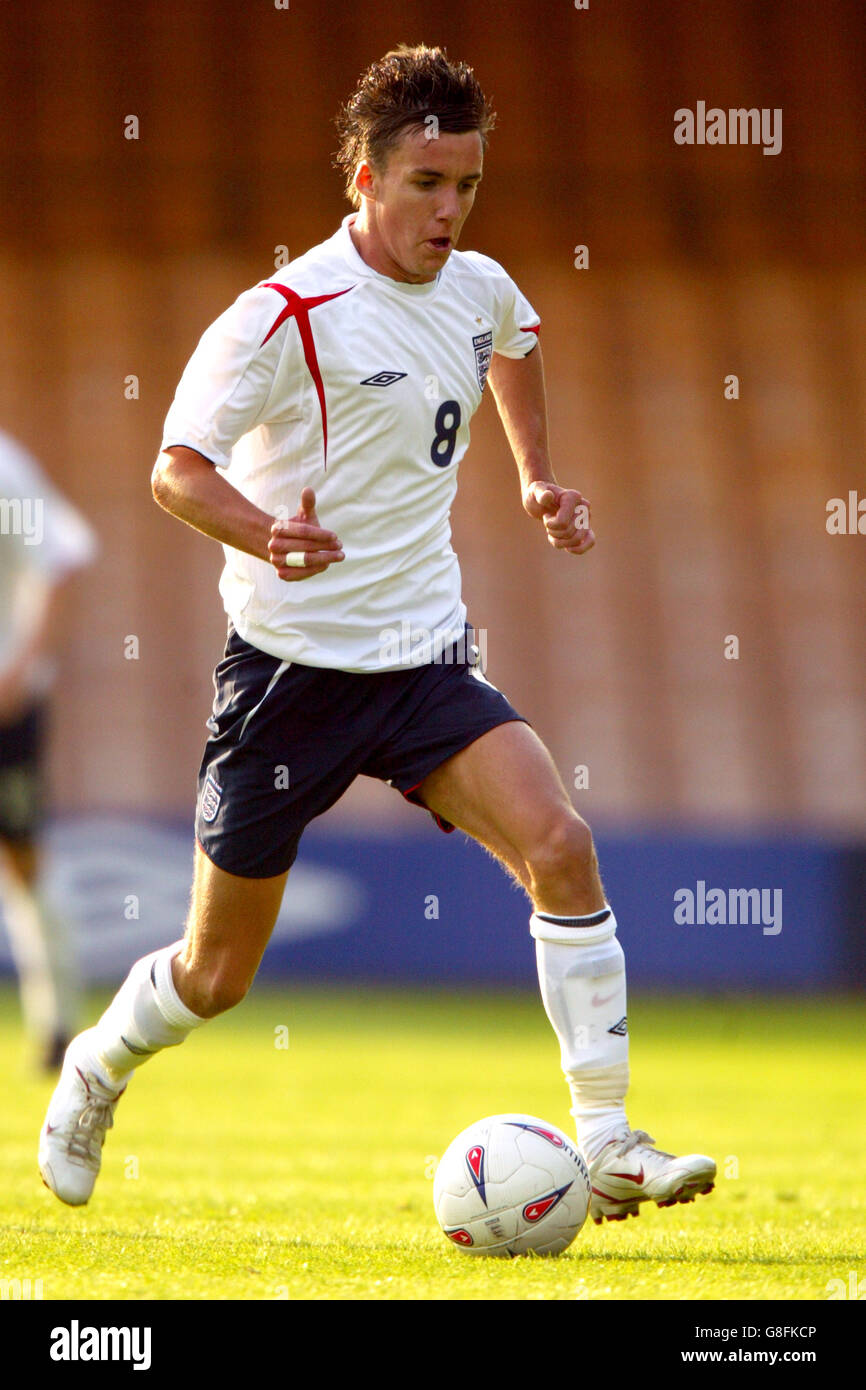 Calcio - Under 18 International friendly - Inghilterra / Norvegia - vale Park. James Smith, Inghilterra Foto Stock