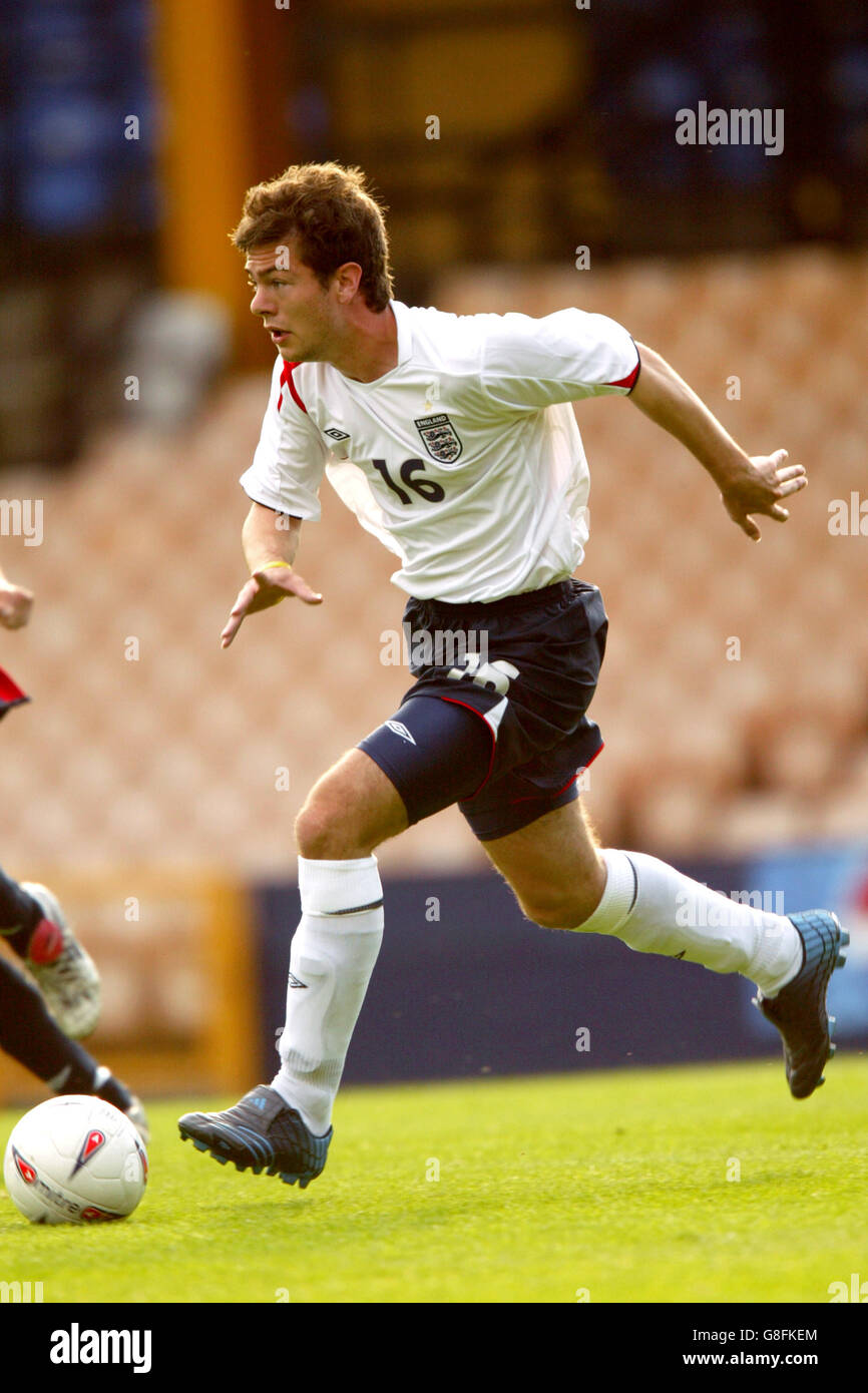 Calcio - Under 18 International friendly - Inghilterra / Norvegia - vale Park. Ben Parker, Inghilterra Foto Stock