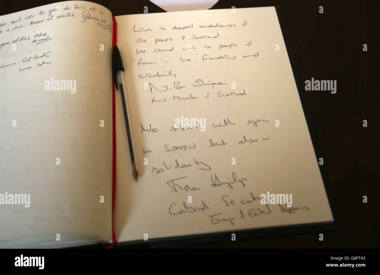 Messaggio Di Condoglianze Immagini E Fotos Stock Alamy