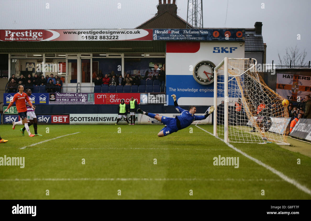 Luton V Barnet - Sky scommessa lega due - Kenilworth Road Foto Stock