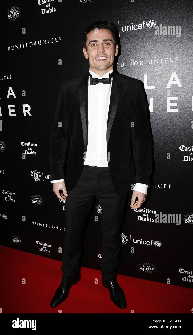 Boxer Anthony Crolla in arrivo per la 16° cena annuale United for Unicef Gala a Old Trafford, Manchester. Foto Stock